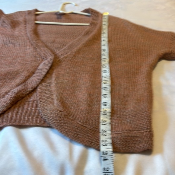 Chicos Wool Blend Fall One Snap Cardigan Sweater Size 2(12) - Picture 13 of 15